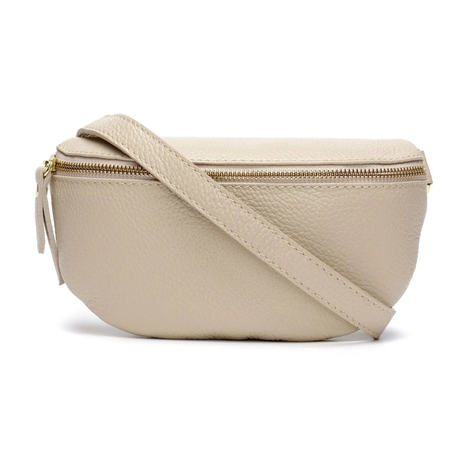 Italian Leather Fanny Pack/ Crossbody in multiple colors