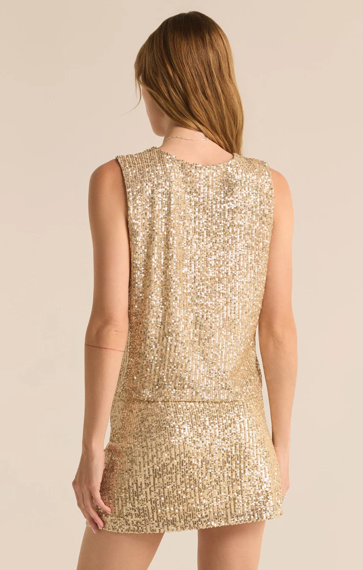 ZSupply Sloane Sequin Tank in 2 Colors