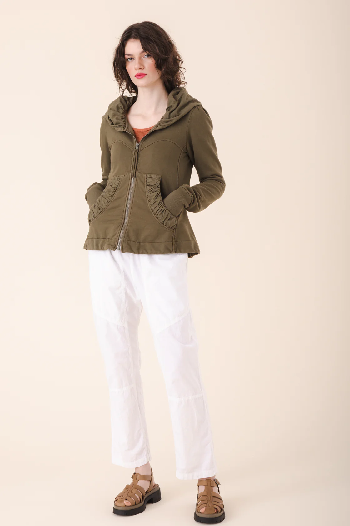 Prairie Underground Short Cloak Hoody in 2 Colors