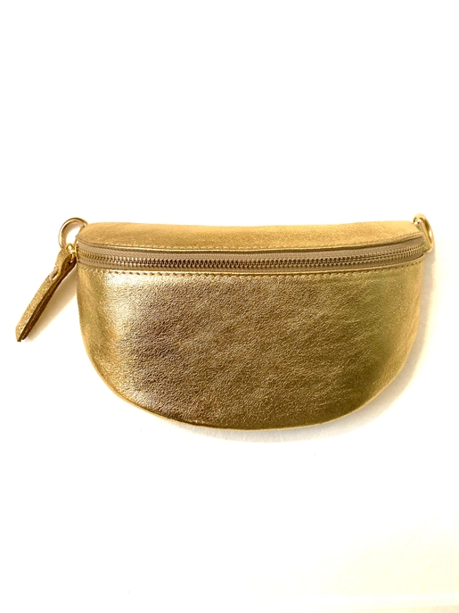 Italian Leather Fanny Pack/ Crossbody in multiple colors