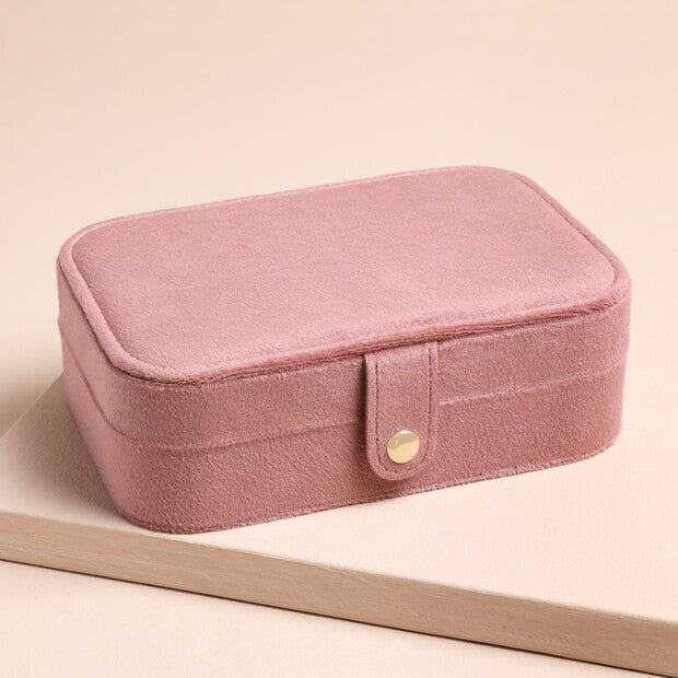 Large Rectangle Velvet Jewelry Case in 2 colors